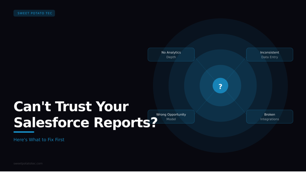 Can’t Trust Your Salesforce Reports? Here’s What to Fix First