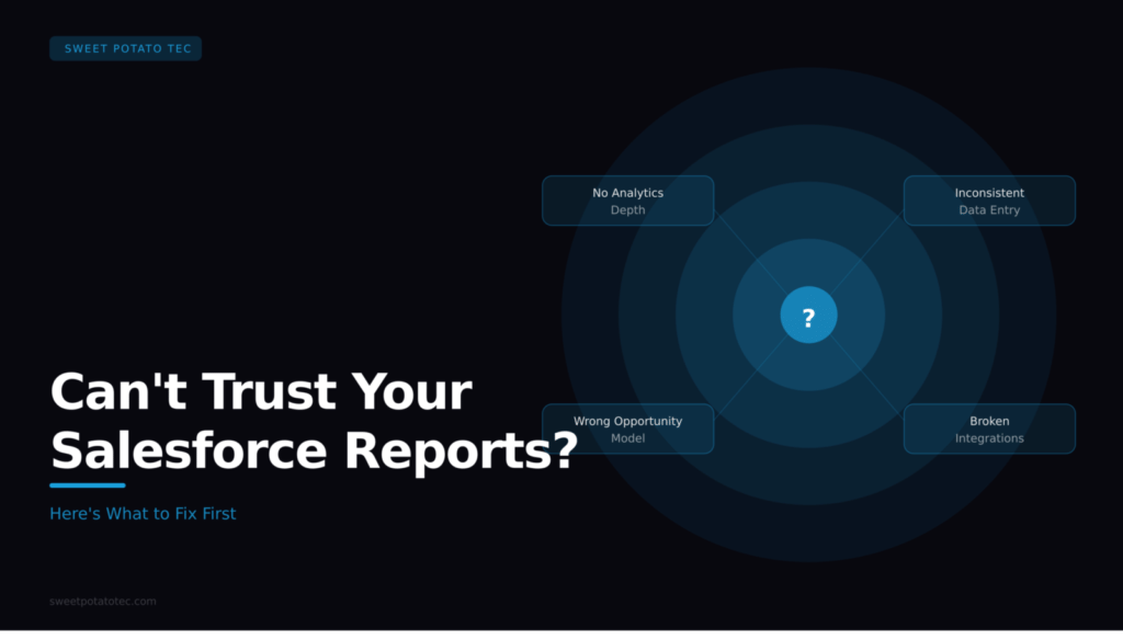 Can’t Trust Your Salesforce Reports? Here’s What to Fix First